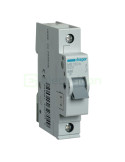 MCB - Siguranță automată - disjunctor - curba B 20A 6kA 1P 1M Hager MB120A