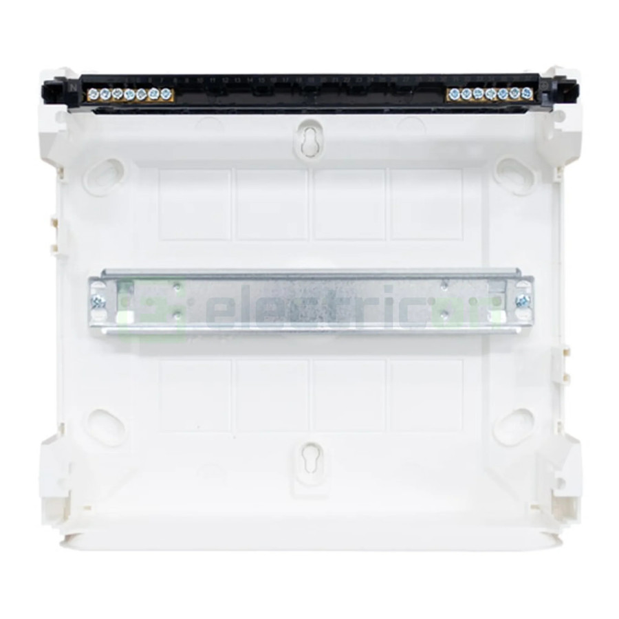 Tablou aparent, 12 module, 1x12, usa alba, IP40, Hager, Golf, VS112PD - Electricon.ro