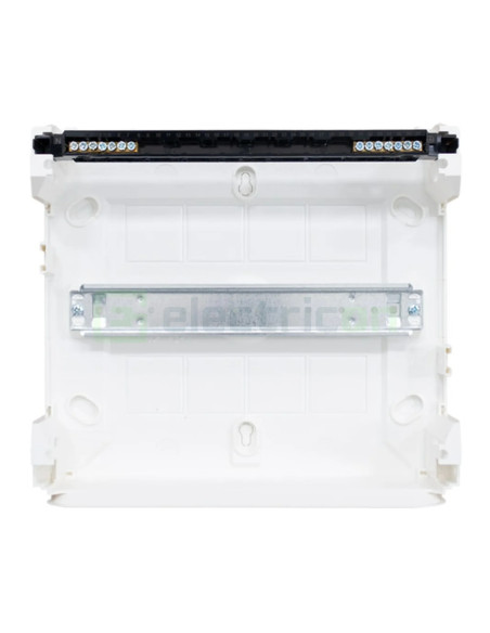 Tablou aparent, 12 module, 1x12, usa alba, IP40, Hager, Golf, VS112PD - Electricon.ro