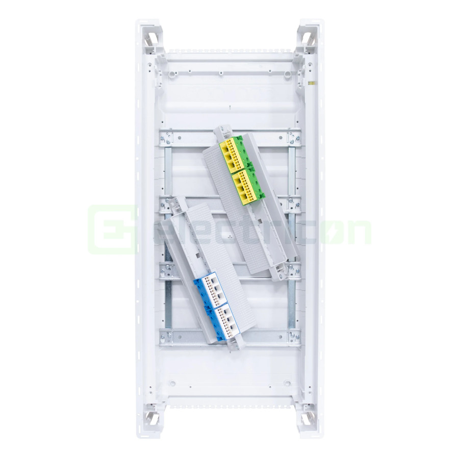 Tablou metalic, incastrat, 48 module, 4x12, IP30, Hager, Volta, VU48NG - Electricon.ro
