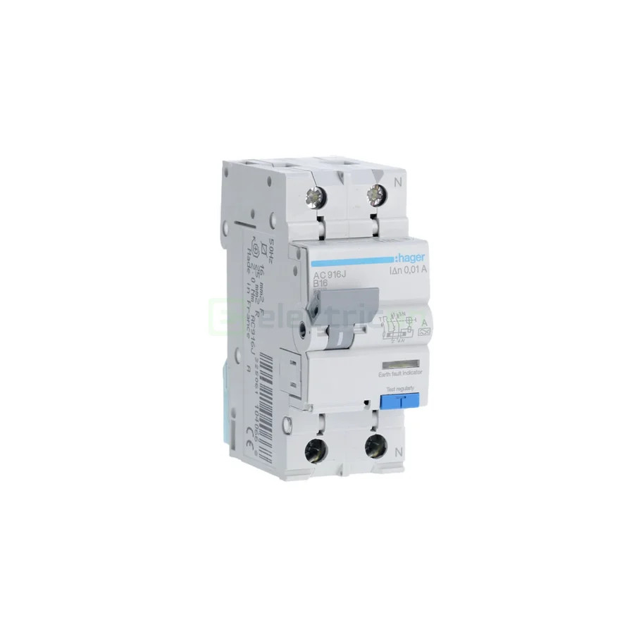 Siguranta RCBO 16A/10mA Schrack - AC916J