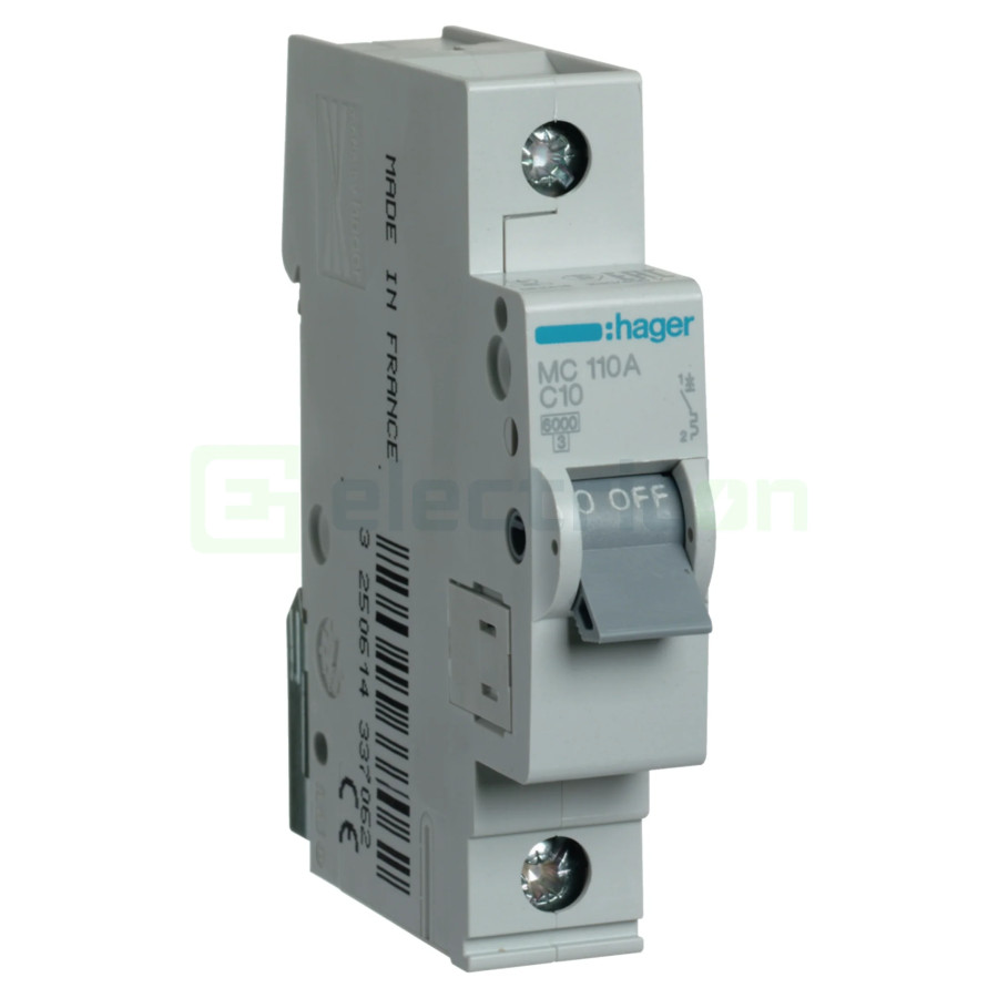 Intrerupator MCB C10A Hager - MC110A