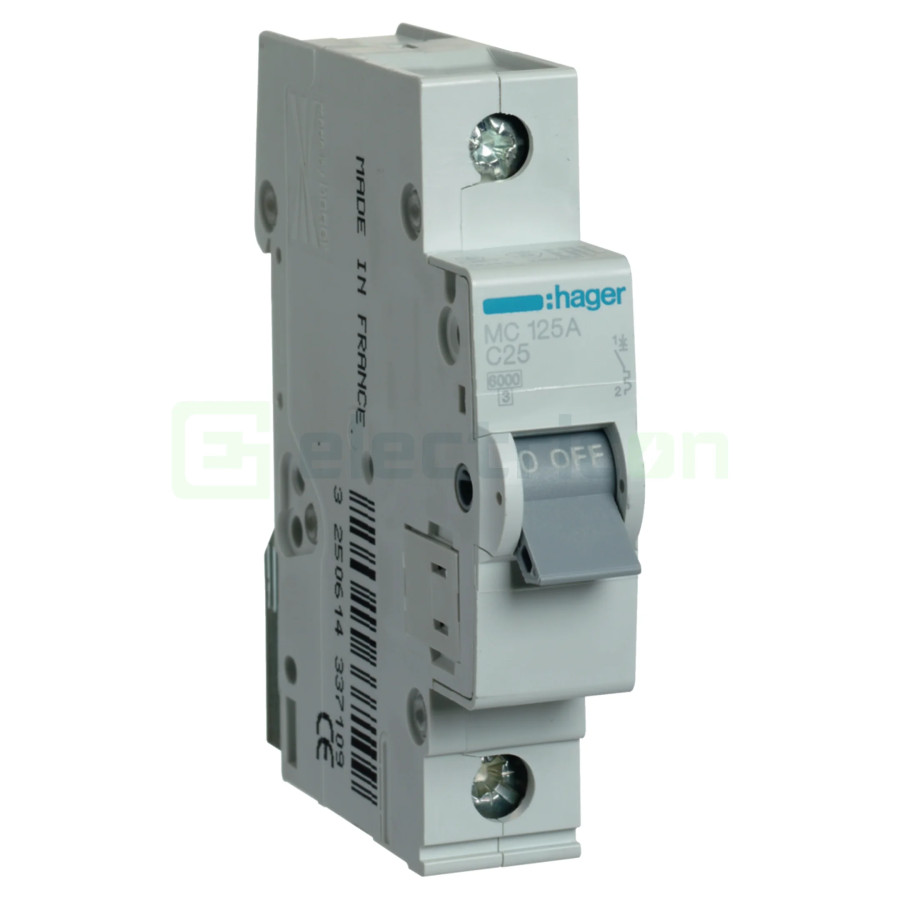 Intrerupator MCB C25A Hager - MC125A