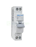 MCB - Siguranță automată - disjunctor - curba C 20A 6kA 1P+N 1M Hager ML520J