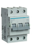 MCB - Siguranță automată - disjunctor - curba C 20A 6kA 3P 3M Hager MC320A