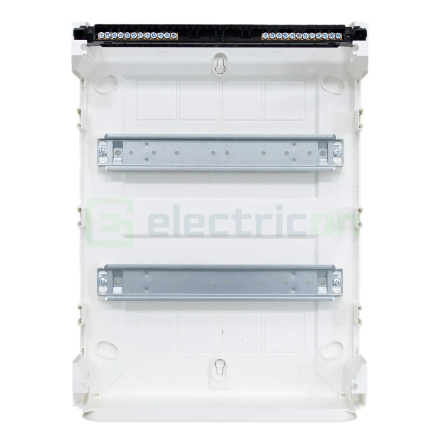 Tablou aparent, 24 module, 2x12, usa transparenta, IP40, Hager, Golf, VS212TD - Electricon.ro