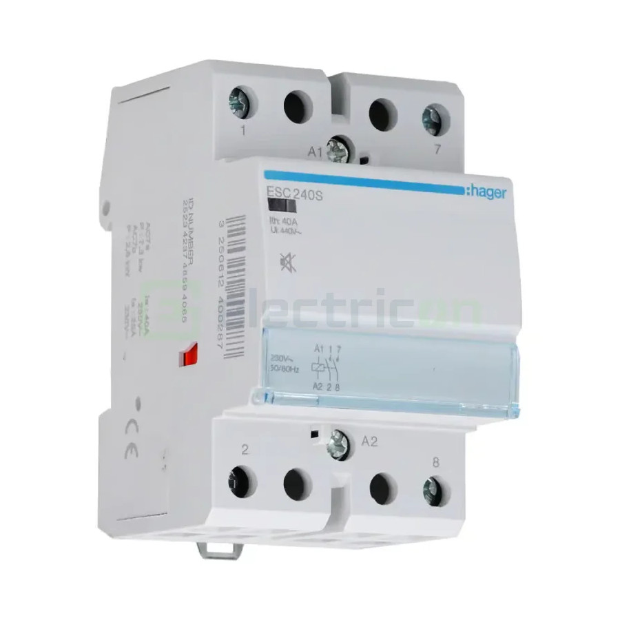 Contactor silentios