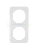 Ramă - 2 module - montaj orizontal - alb - Berker R.1 - 10122189