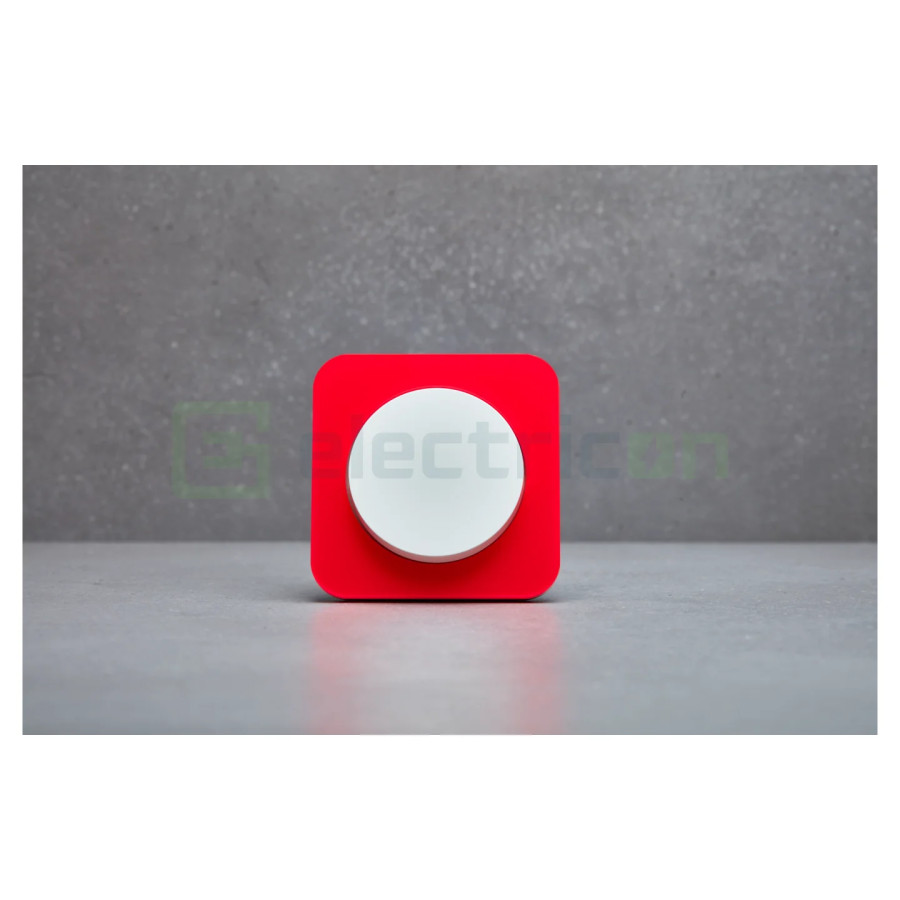 Tasta simplă pentru întrerupătoarele Berker serie R.1/R.3, alb, Hager, 16202089