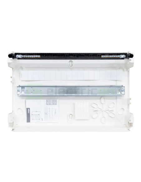 Tablou aparent, 18 module, 1x18, usa transparenta, IP40, Hager, Golf, VS118TD - Electricon.ro