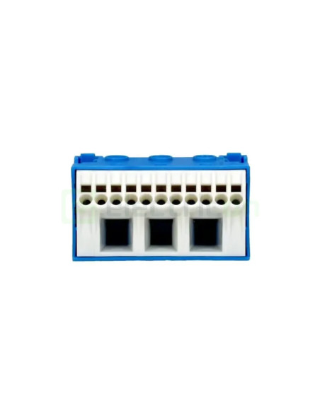 Barete QuickConnect Bara Nul QuickConnect N 14 puncte terminale,Hager, KN14N – montaj rapid și sigur în aplicații electrice dive