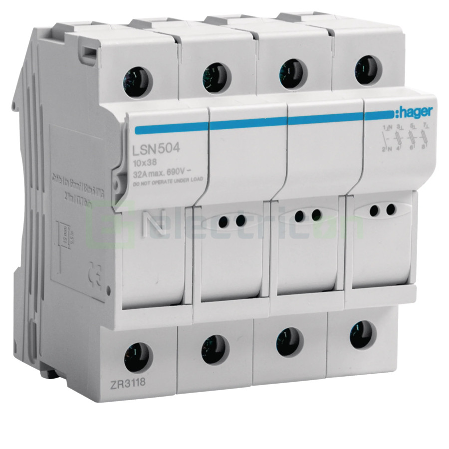 Separator fuzibil (soclu)