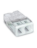 Conector legătură doză 2 conexiuni 0.5-2.5mm² PUSH WIRE - WAGO 2273-202