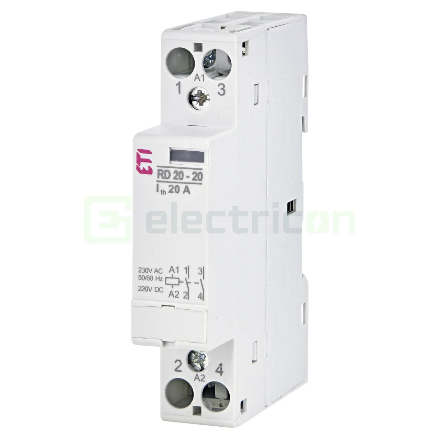 Contactor modular 2P