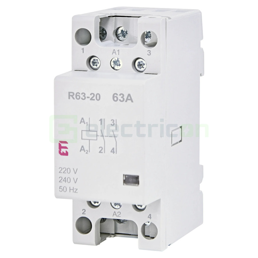 Contactor modular 2P