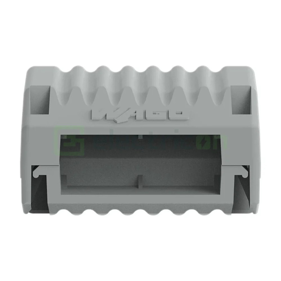 Conector Wago Caseta Gelbox, marimea 1, pentru seriile 221 / 2X73, conectori de maxim 4 mmp, gri, IPX8 Wago Wago 207-1331 – mont
