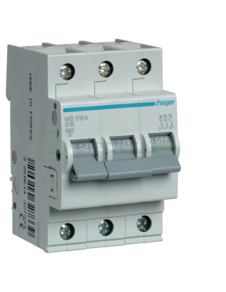 Siguranta MCB B16A Hager - MB316A
