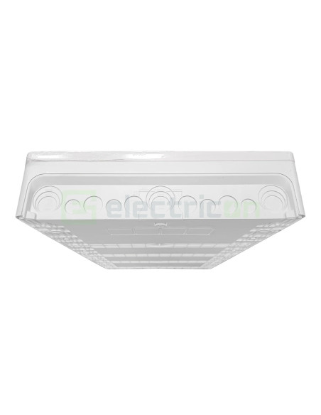 Tablou aparent, 54 module, 3x18, usa transparenta, IP40, Hager, Golf, VS318TD - Electricon.ro