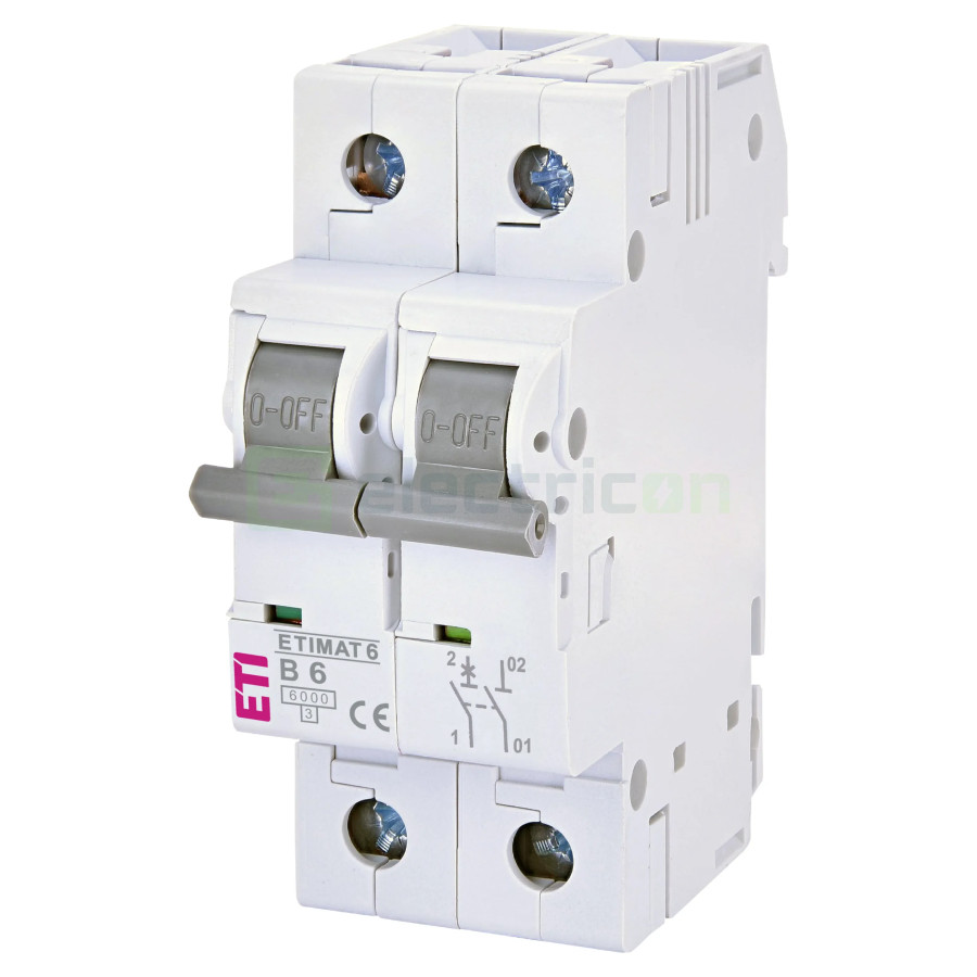 Disjunctor MCB B6A ETI - 002112512