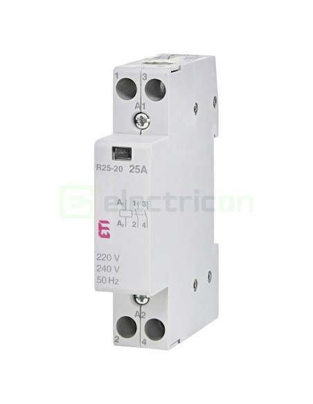 Contactor modular 2P