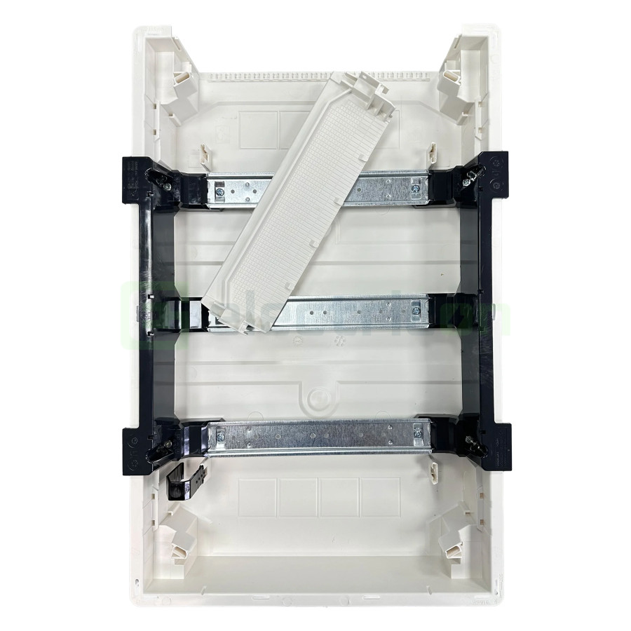 Tablou incastrat, 36 module, 3x12, ușă transparentă Hager, Golf, VF312TD - Electricon.ro