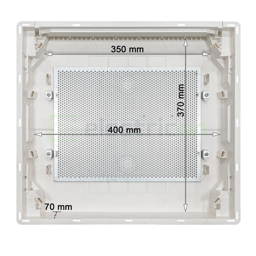 Tablou multimedia incastrat, 36 module, IP30, Hager Golf