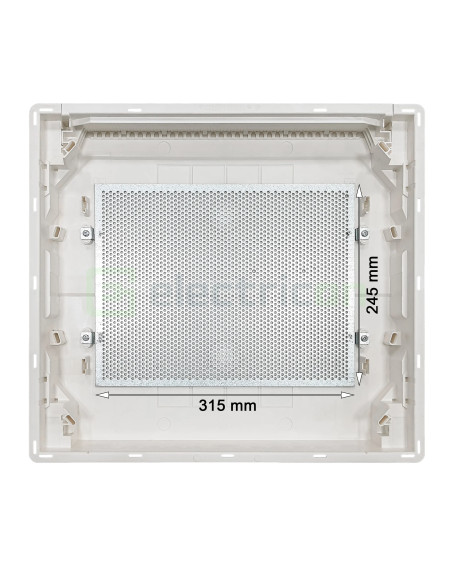 Tablou multimedia incastrat, 36 module, IP30, Hager Golf