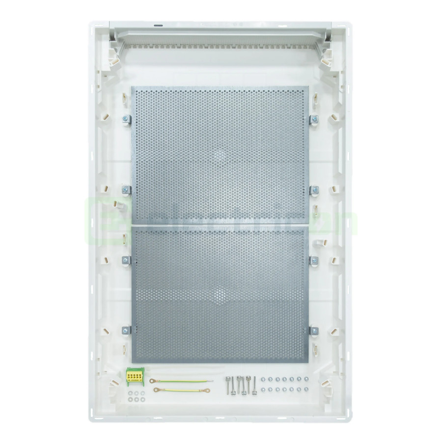Cofret multimedia incastrat, 72 module, IP30, Hager Golf