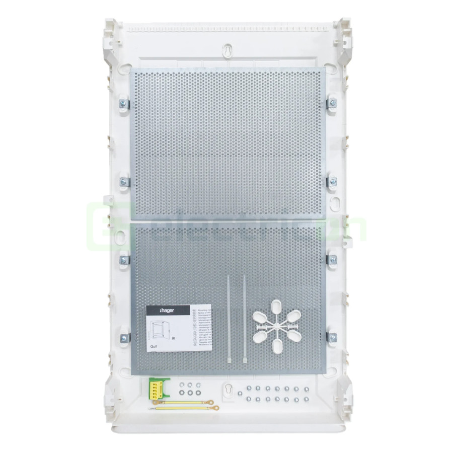 Tablou multimedia aparent, 72 module, IP30, Hager Golf