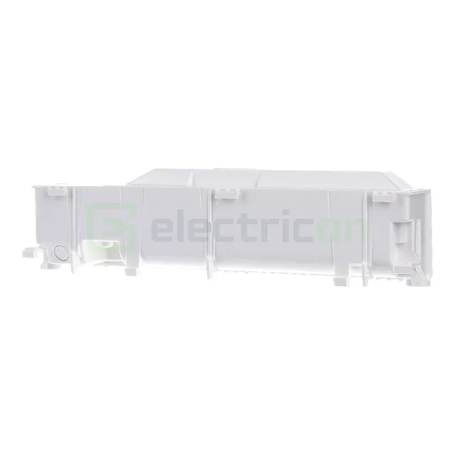 Priză triplă Schuko (priză șină DIN), universală, rotativă în 3 căi, înșurubat, Hager, VZ00AS - Electricon.ro
