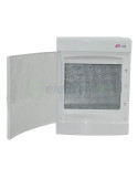 Tablou multimedia ABS - 24M (2x12) aparent ușă albă ECT24MEDIAPO ETI 001100212