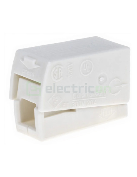 Conector Wago Conector Wago pt iluminat, cu 3 conductori – montaj rapid și sigur în aplicații electrice diverse