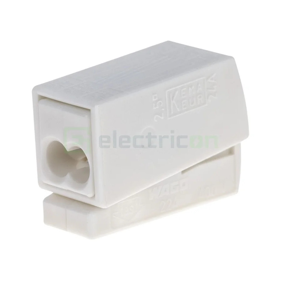 Conector Wago Conector Wago pt iluminat, cu 3 conductori – montaj rapid și sigur în aplicații electrice diverse