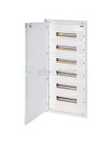 Tablou electric ABS - siguranțe - 108M (6x18) încastrat cu plastroane și ușă metalică ERP18-6 ETI 001101218