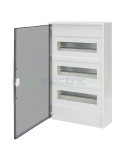 Tablou electric ABS - siguranțe - 36M (3x12) aparent ușă transparentă ACT36PT ETI 001100242