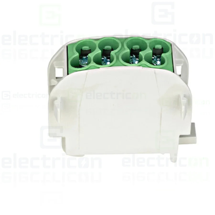 Clemă de derivație 25mm² Clema derivatie, 25mm², Cu-Al, galben/verde, Schrack, IKA26130 – montaj rapid și sigur în aplicații ele