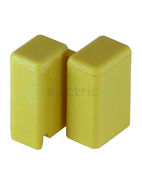Capac de protectie galben pentru bara de pin pe 1 MW - Electricon.ro