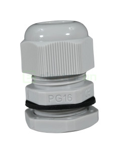 Presetupă - metrică cu contrapiuliță din polietilenă filet PG-16 - Tracon Electric PG-16