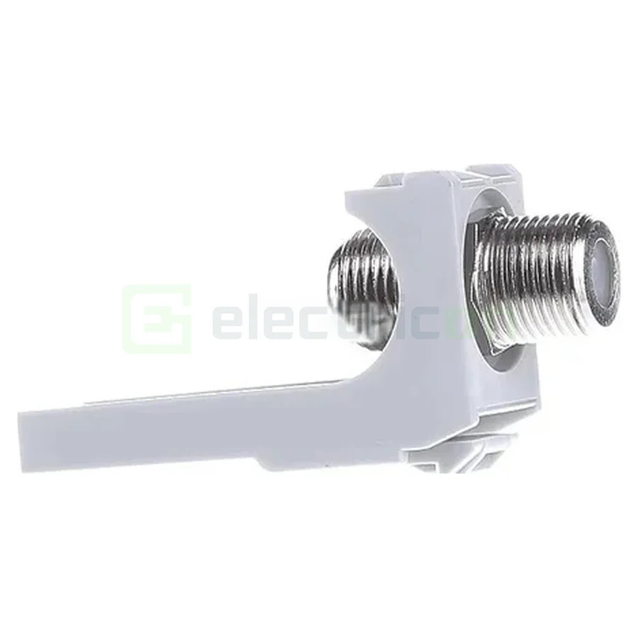 Conector cablu coaxial F-F, Hager, VZ315FF - Electricon.ro
