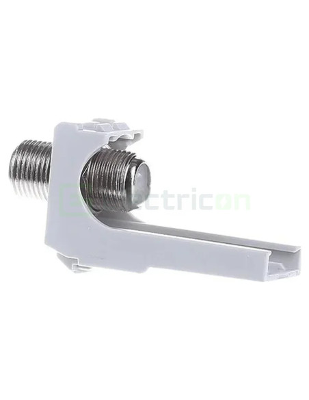 Conector cablu coaxial F-F, Hager, VZ315FF - Electricon.ro