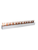 Busbar - Baretă alimentare - 1P monofazat tip furcă 54M (1m) (54x MCB 1P) 12mm² 80A  IZ12/1F/54 ETI 002921026