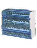 Bloc de distribuție - Distribuitor - 4P 125A 11 conexiuni 16mm² - ETI 001102304
