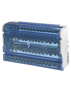 Bloc de distribuție - Distribuitor - 4P 125A 15 conexiuni 16mm² - ETI 001102305