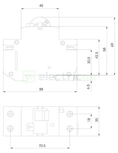 Siguranta RCBO 32A/30mA ETI - 002173207 2