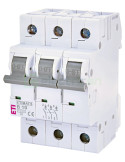 MCB - Siguranță automată - disjunctor - curba B 10A 6kA 3P 3M ETIMAT 6 ETI 002115514