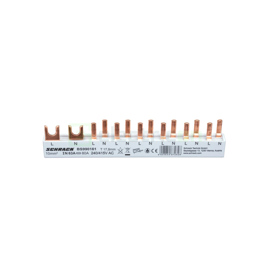 Bareta alimentare 1P 63A Hager BS990161