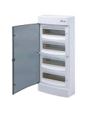 Tablou electric ABS - siguranțe - 48M (4x12) aparent ușă transparentă ECT48PT ETI 001101020