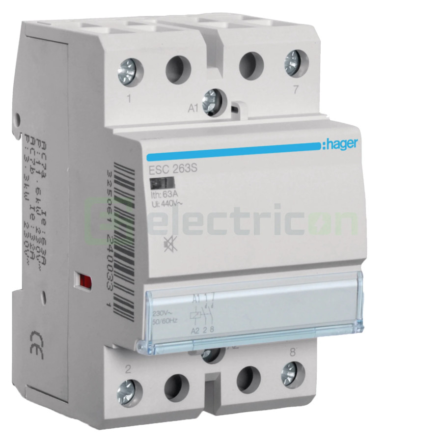 Contactor silentios