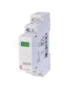 Lampă semnalizare tensiune LED monofazic