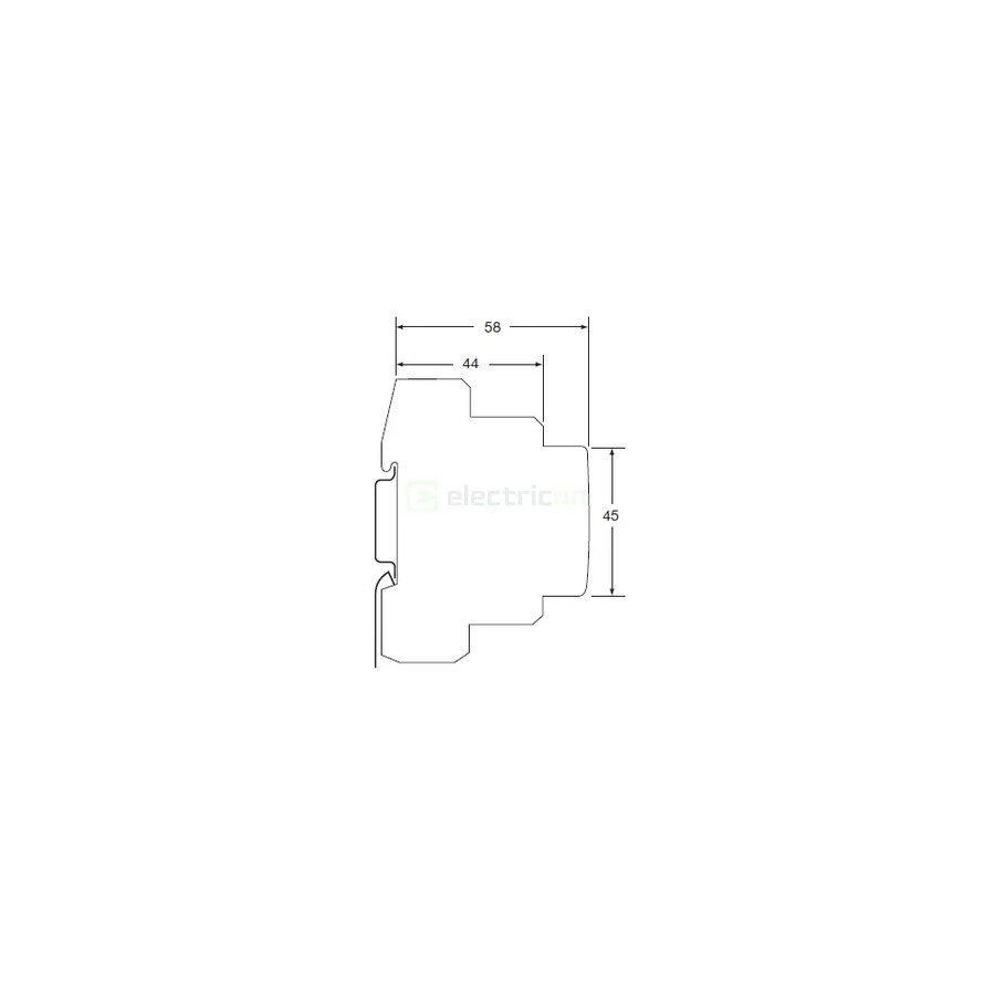 Descarcator supratensiune 4P 15kA T2 Hager - Electricon.ro